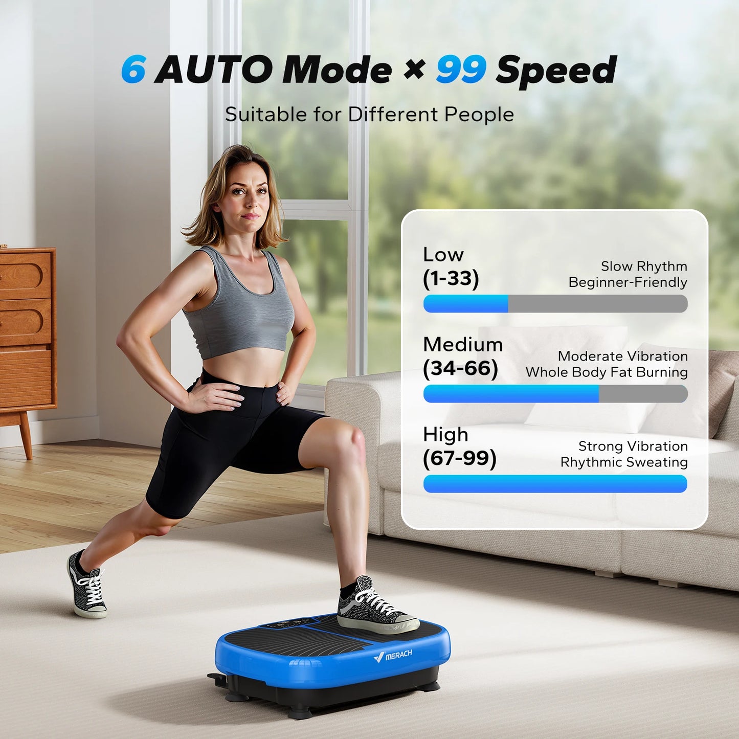 Vibrating Exercise Plate Machine for Lymphatic Drainage