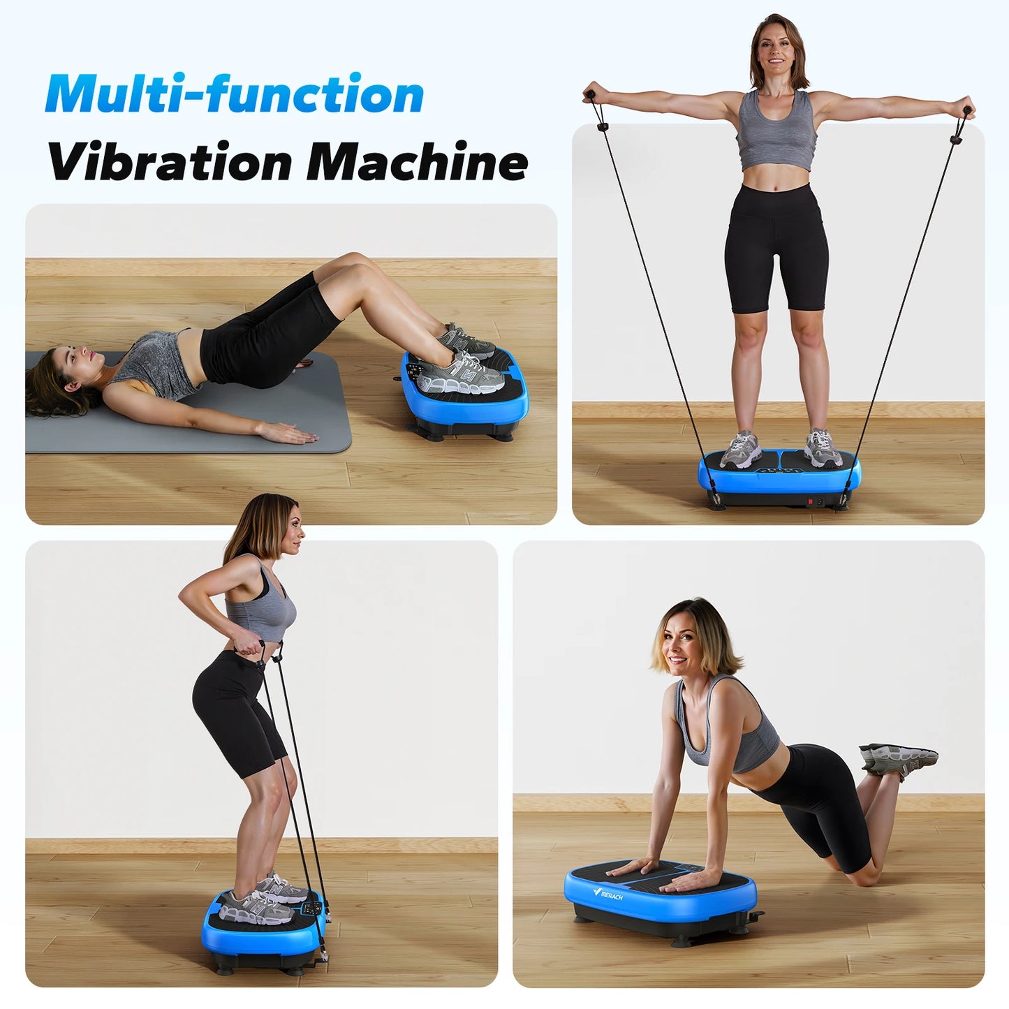 Vibrating Exercise Plate Machine for Lymphatic Drainage