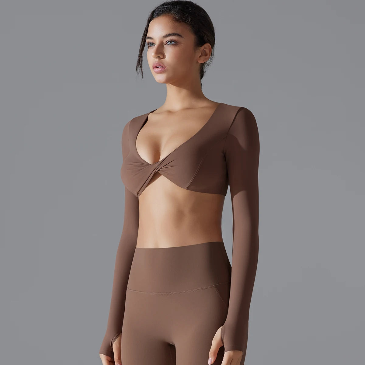 Breathable Long Sleeve Brassiere