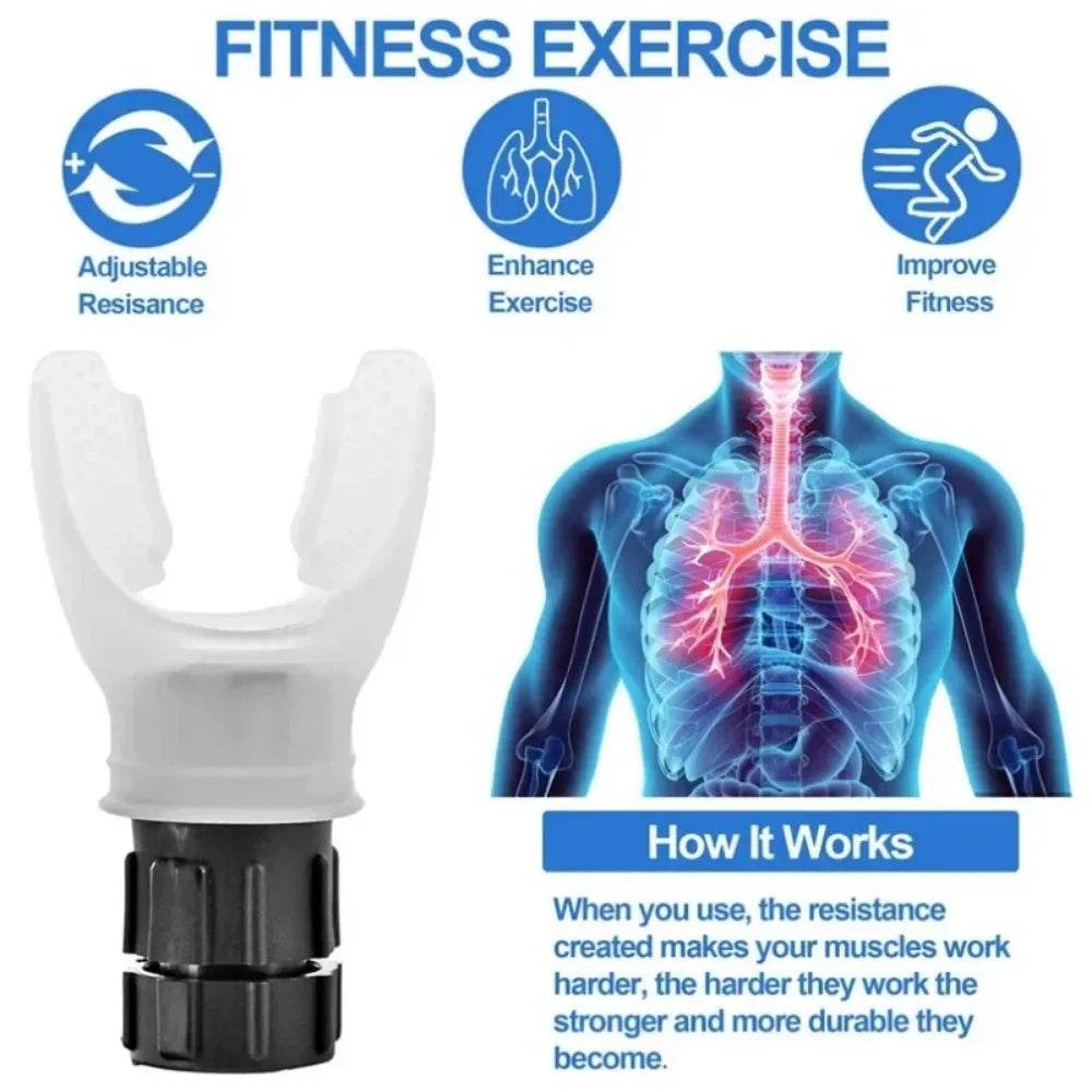 New Portable Abdominal Breathing Trainer With Adjustable Resistance