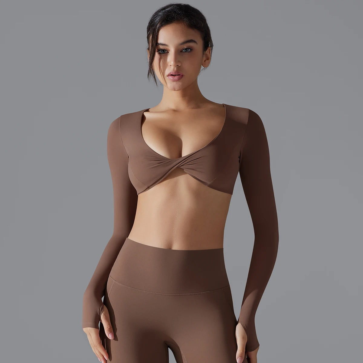 Breathable Long Sleeve Brassiere