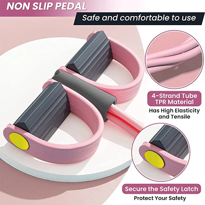 Resistance Bands 4-Tube Pedal Puller