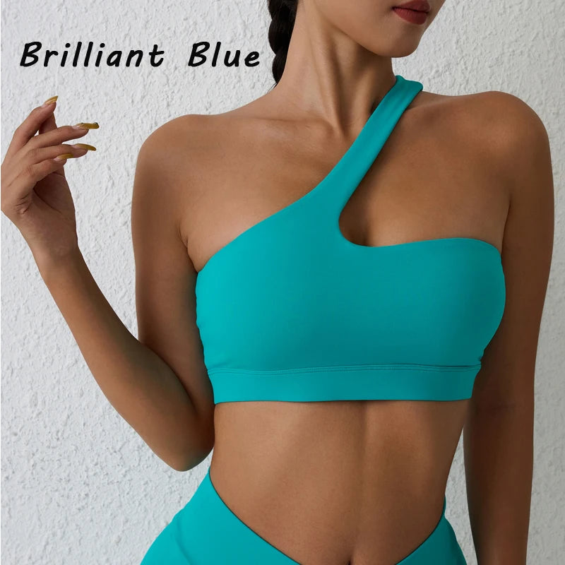 One-Shoulder Sports Bra