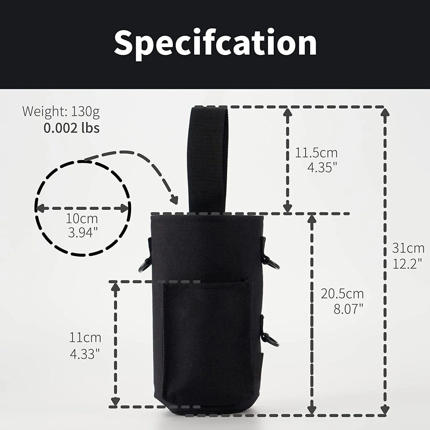 Magnetic Water Bottle Case