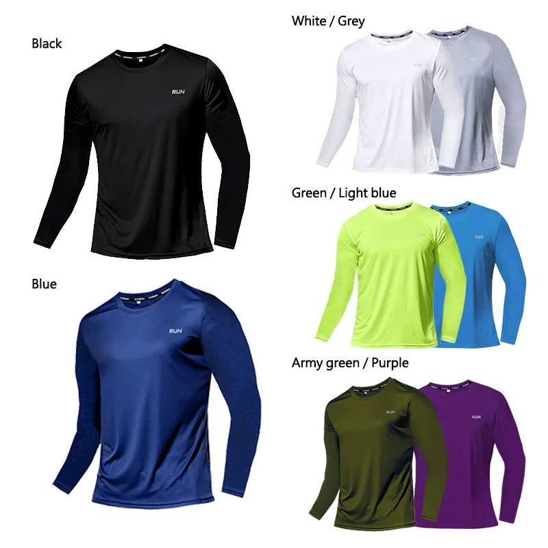Black Quick Dry Running Shirt