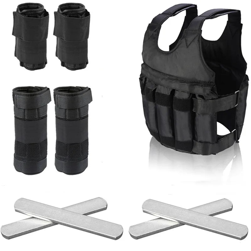 15-50kg Adjustable Weighted Vest