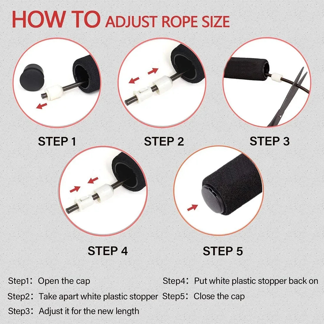 Adjustable Jump Rope