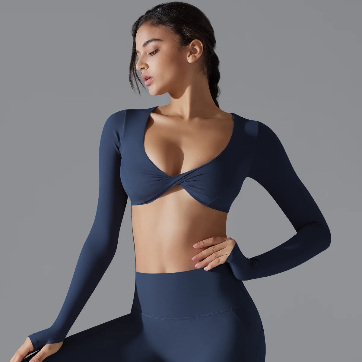 Breathable Long Sleeve Brassiere