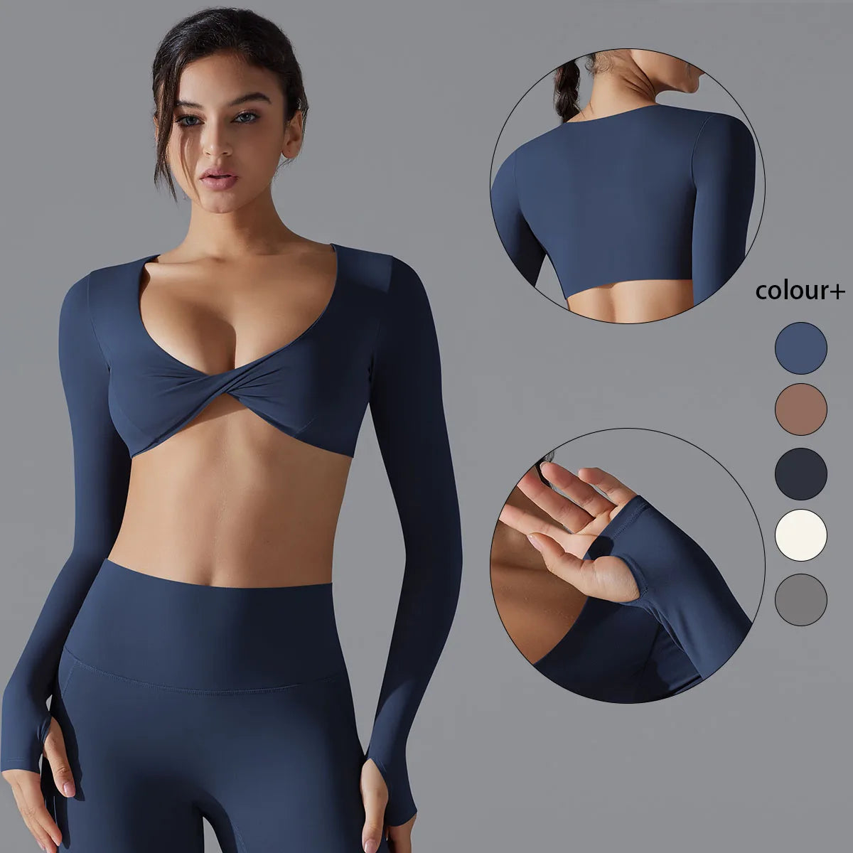 Breathable Long Sleeve Brassiere