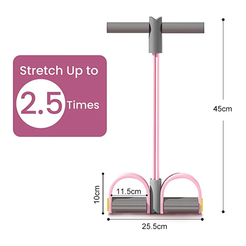 Resistance Bands 4-Tube Pedal Puller