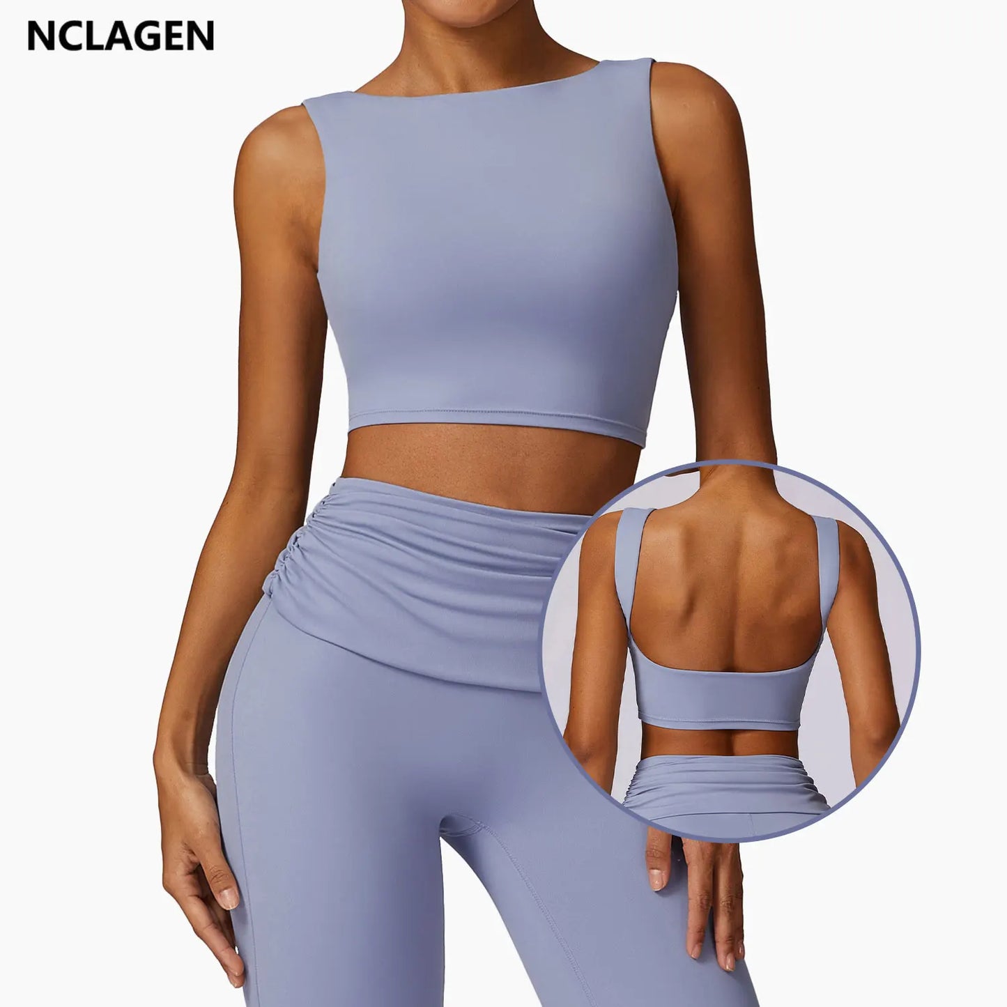 Women High Support Running Sports Bra