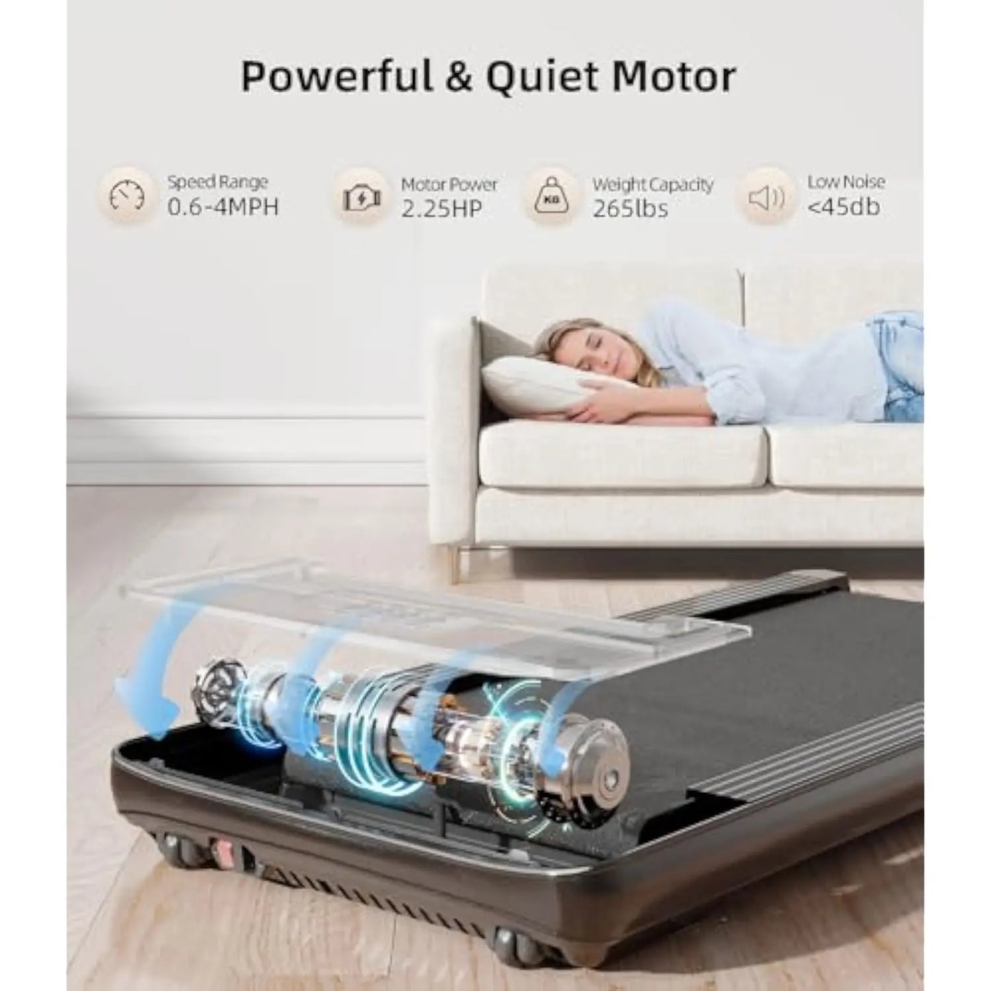 Walking Pad With Remote Control