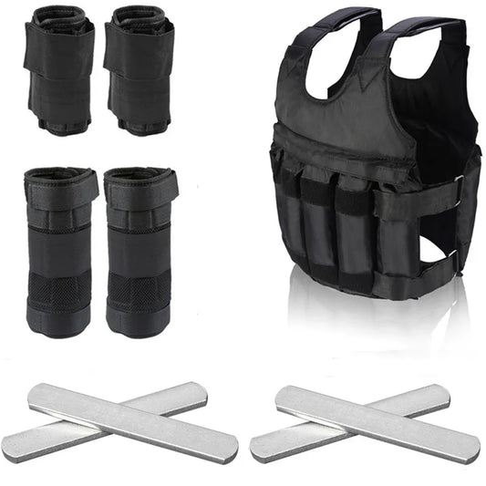 15-50kg Adjustable Weighted Vest