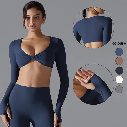 Breathable Long Sleeve  Brassiere