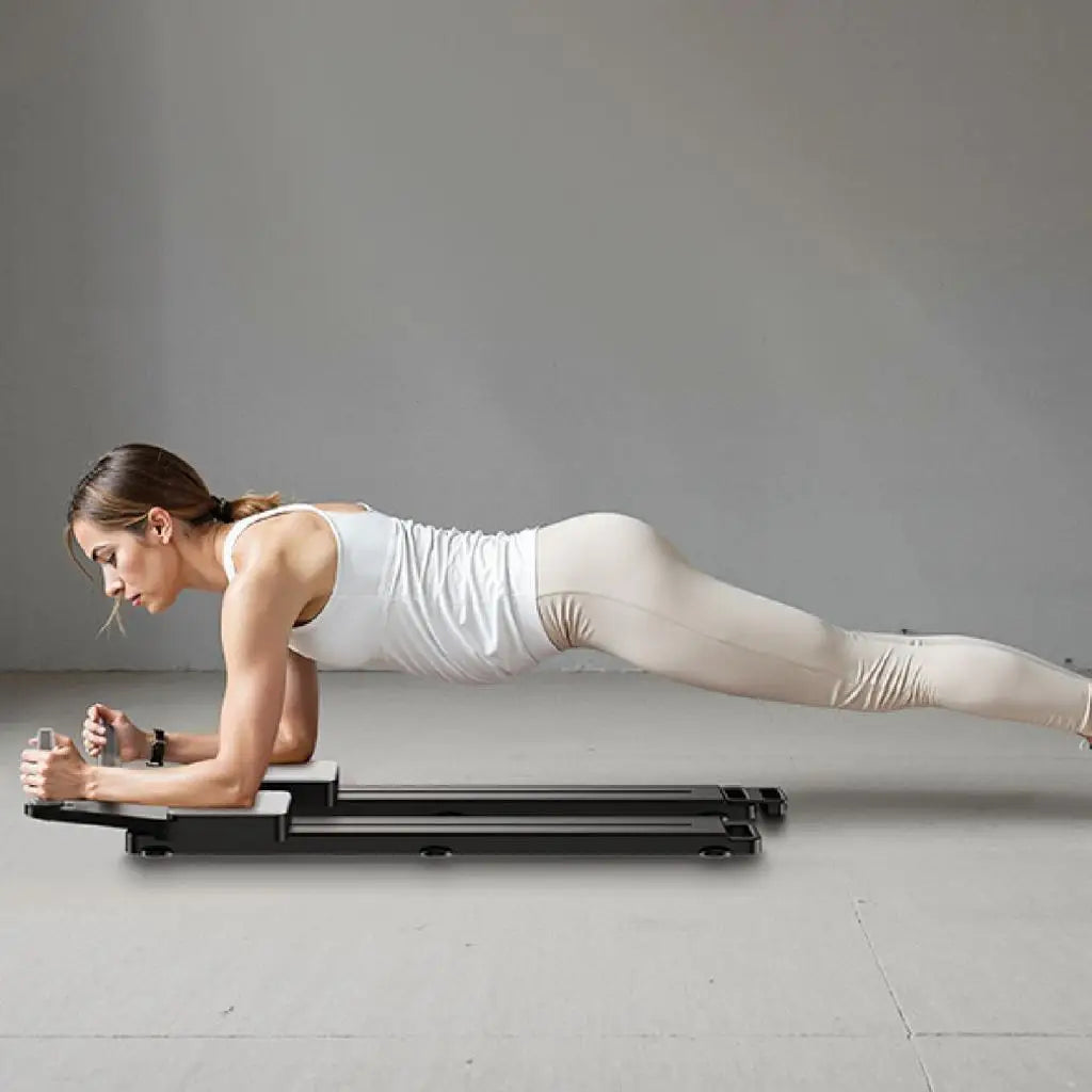 Portable Pilates Leg Trainer with Resistance Band
